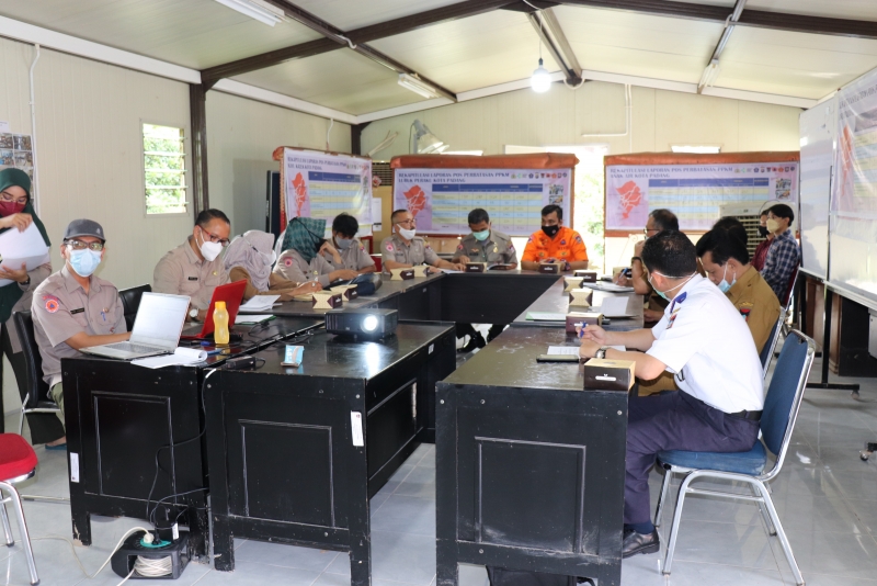 BPBD Kota Padang melaksanakan 71 Indikator Penilaian Ketahanan Pangan Daerah Kota Padang 