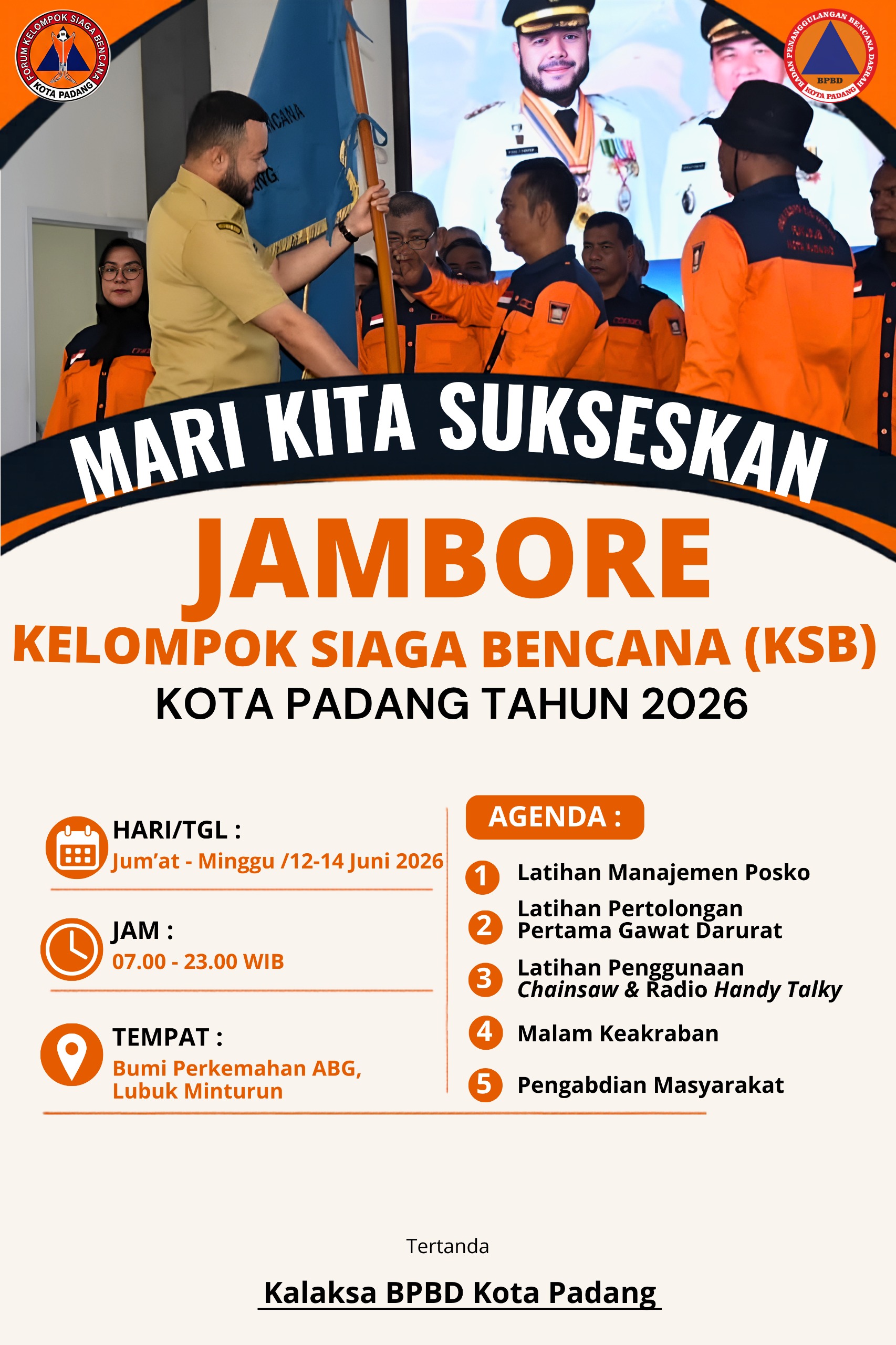 Jambore KSB 2026 Perkuat Relawan Tangguh Bencana