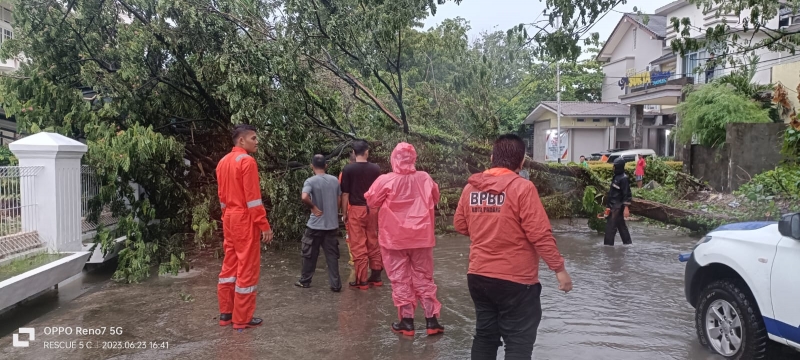 Disaat Liburan BPBD Kota Padang Menghimbau Agar Masyarakat Berhati Hati Dalam Beraktivitas