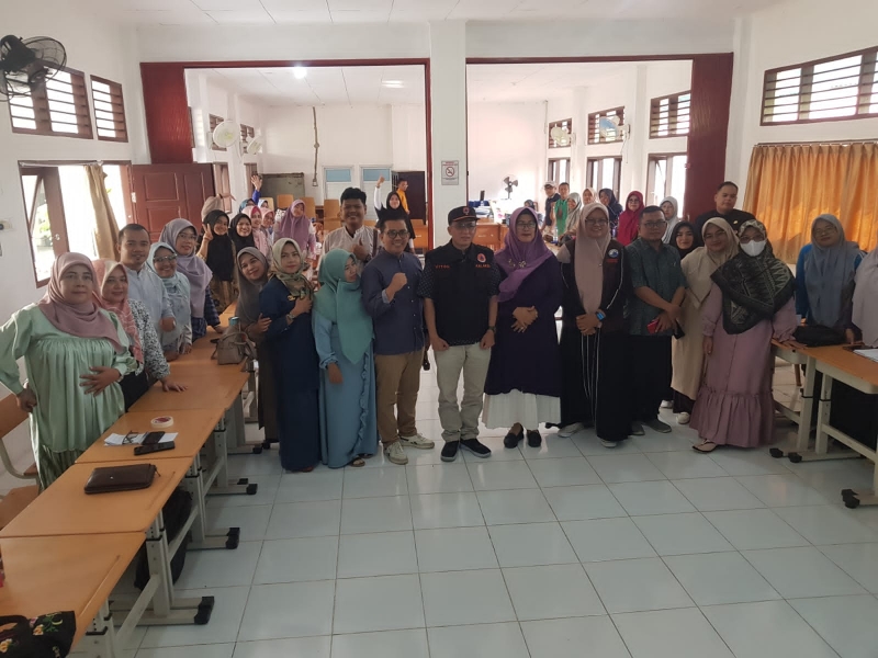 Kalaksa BPBD Kota Padang Melakukan Monitoring Pelaksanaan SPAB