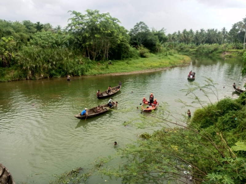 Pencarian Korban Tengelam Di Tabiang Banda Gadang Membuahkan Hasil